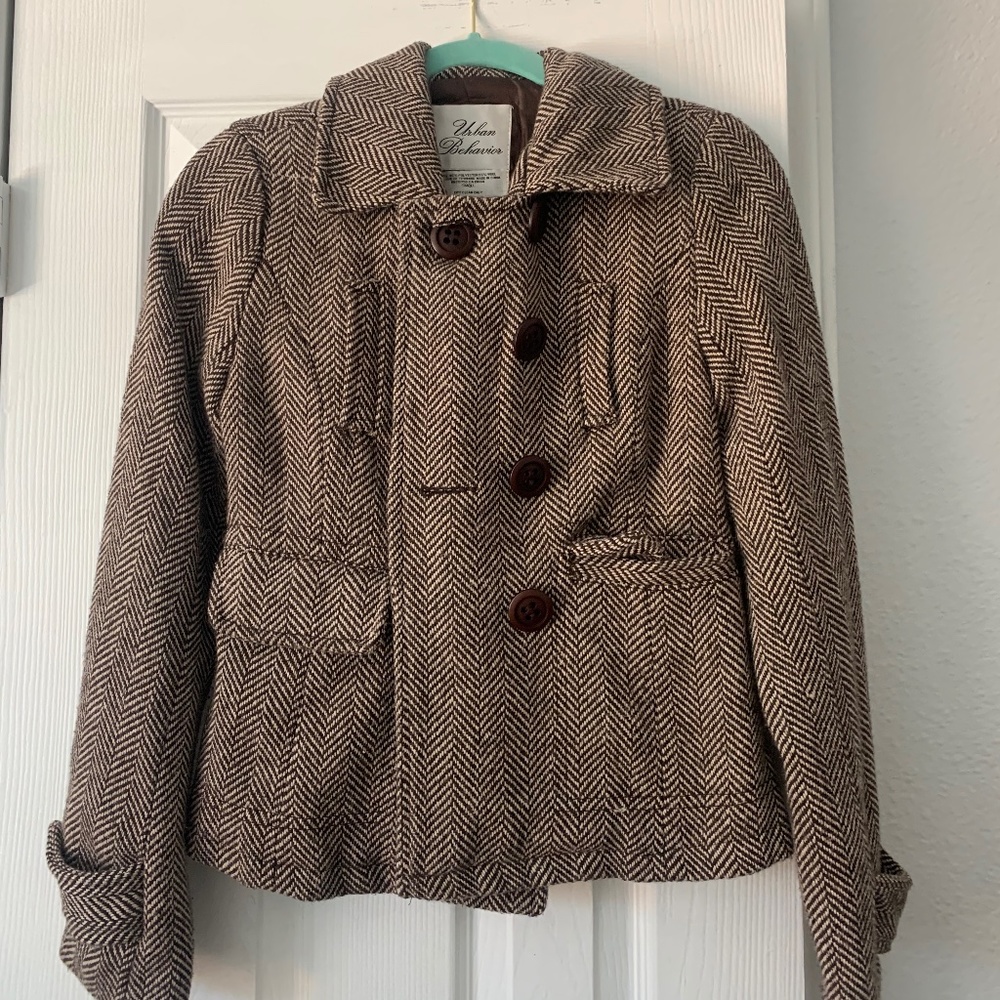 Brown coat